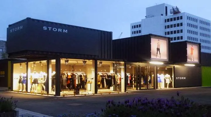 مراحل ساخت کانتینر فروشگاهی